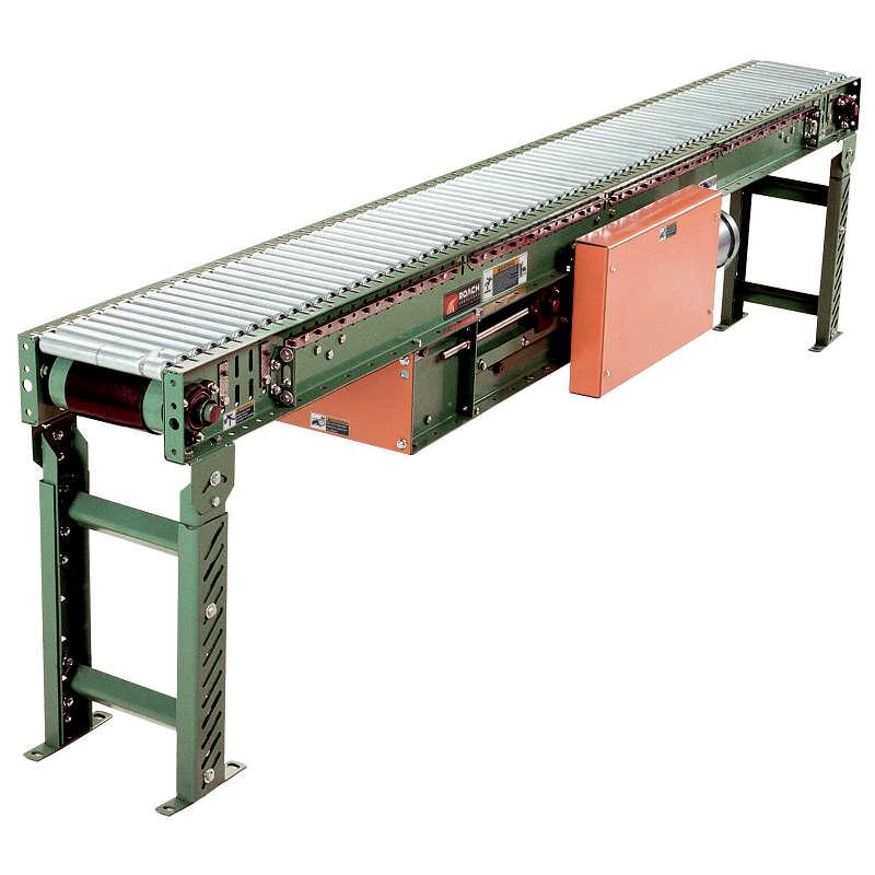 Nom Roller Length: 22 Conveyor Length: 10 Between Frame Width: 23 10 Ft With 4 In Roller Ctr Roller Center: 4 3509S-23-4-H-10 Roach Conveyor 3509S-23-4-H-10