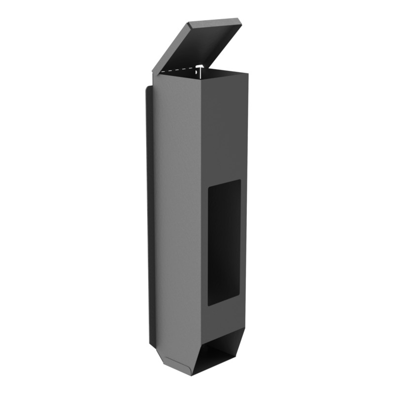 Wall Mountable Tape Dispenser with Lid