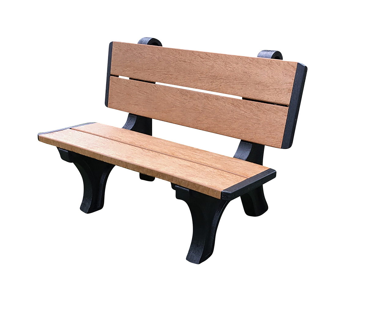 benches made out of recycled plastic