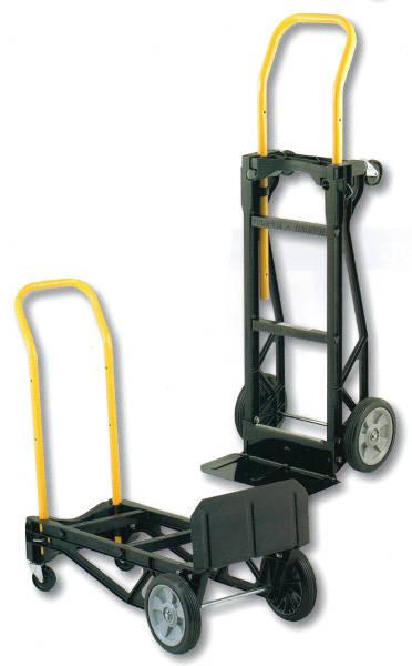 Harper Trucks 2-in-1 Convertible Hand Truck and Dolly 400 lb Capacity 