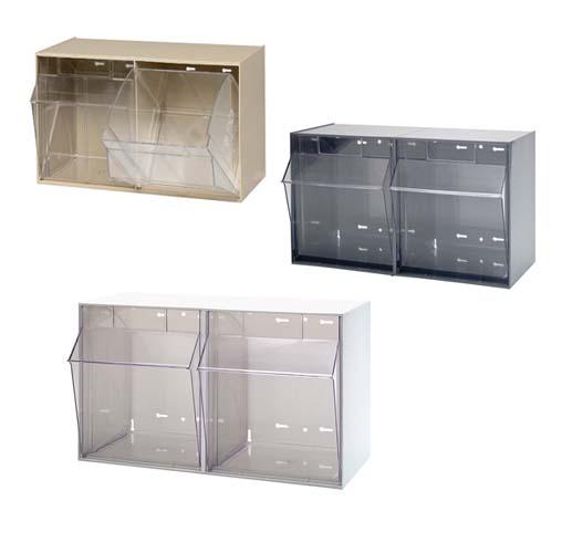 QTB302 Clear Tip Out Bin