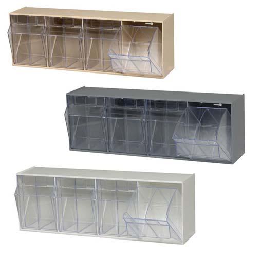 QTB304 Clear Tip Out Bin