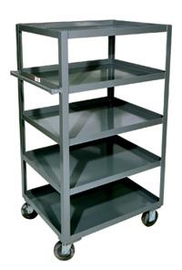3 shelf Durham RSC-1830-3-95 Stock cart Gray 