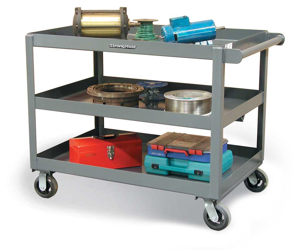 Service Cart with 3 Shelves