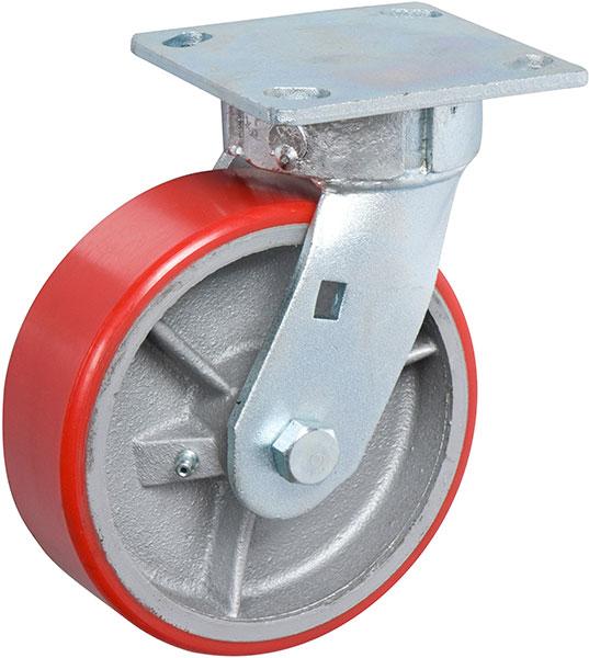 3"  Machine Swivel Plate Caster Nylon Wheel 550 lbs Capacity 4 EA 