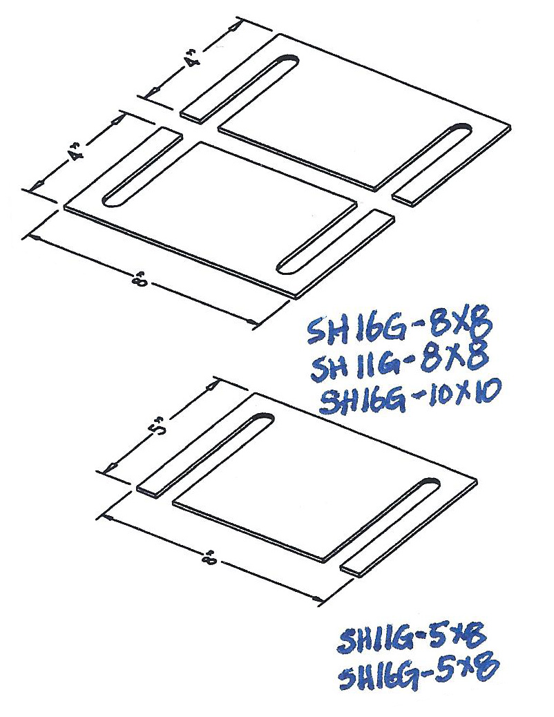 Quick Ship Shims Hardware