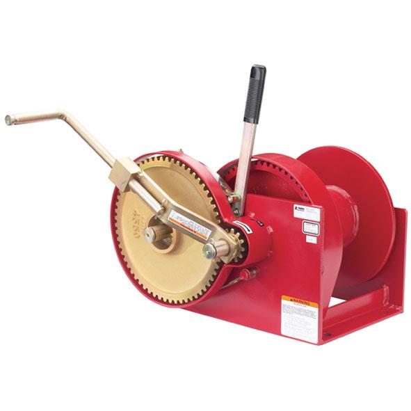 Spur Gear Hand Winches Double Reduction
