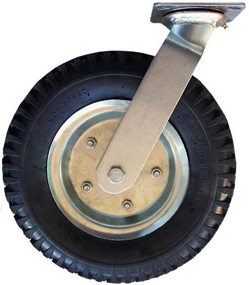 CA6 Series Fully Pneumatic Swivel 12 Inch Casters